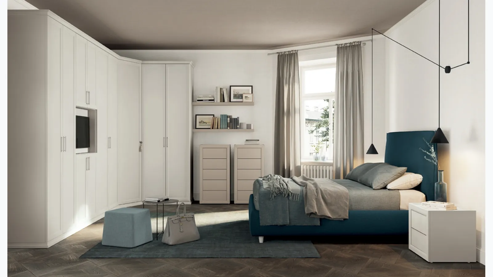 Arcadia Solid Night Group by Colombini Casa