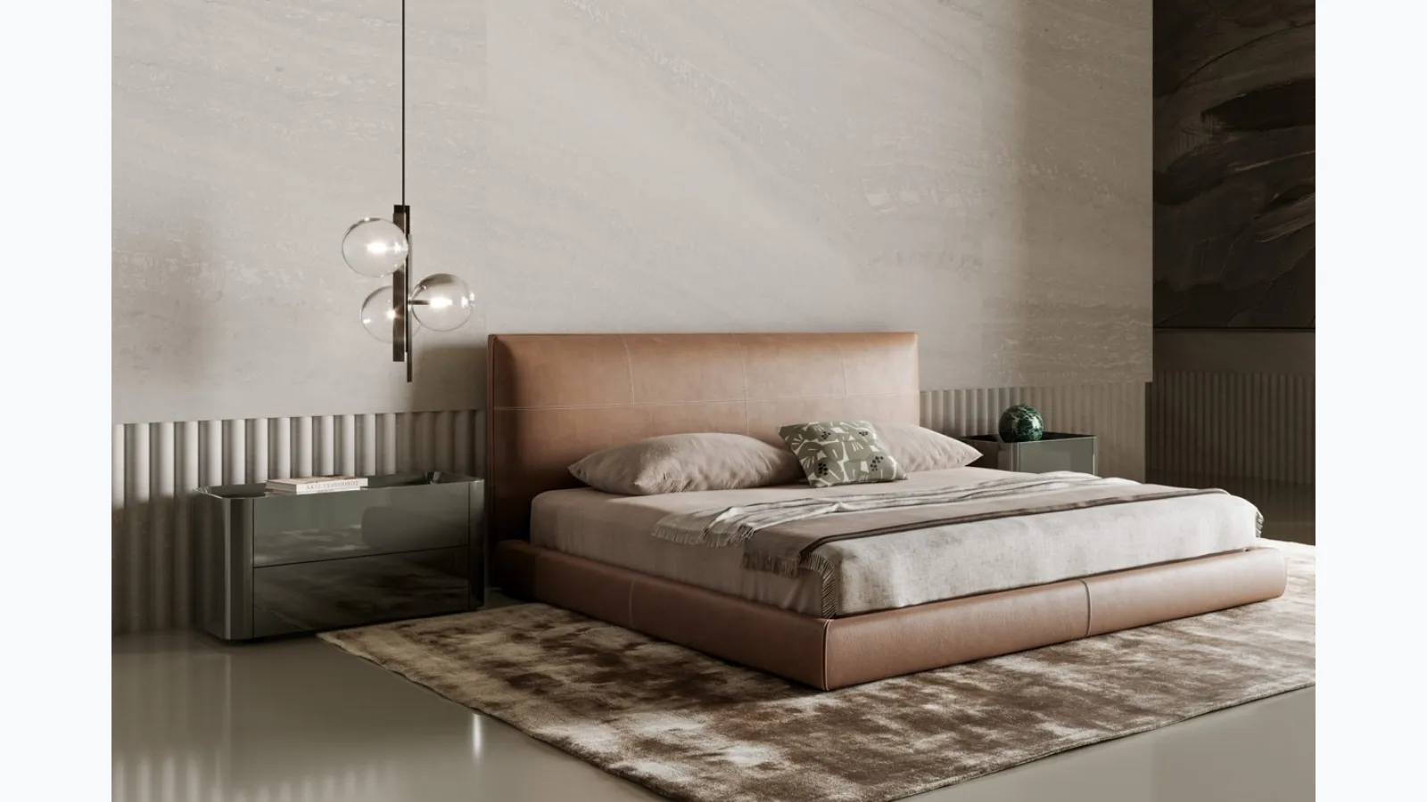 Arragan bedside table by Bonaldo, design piece.