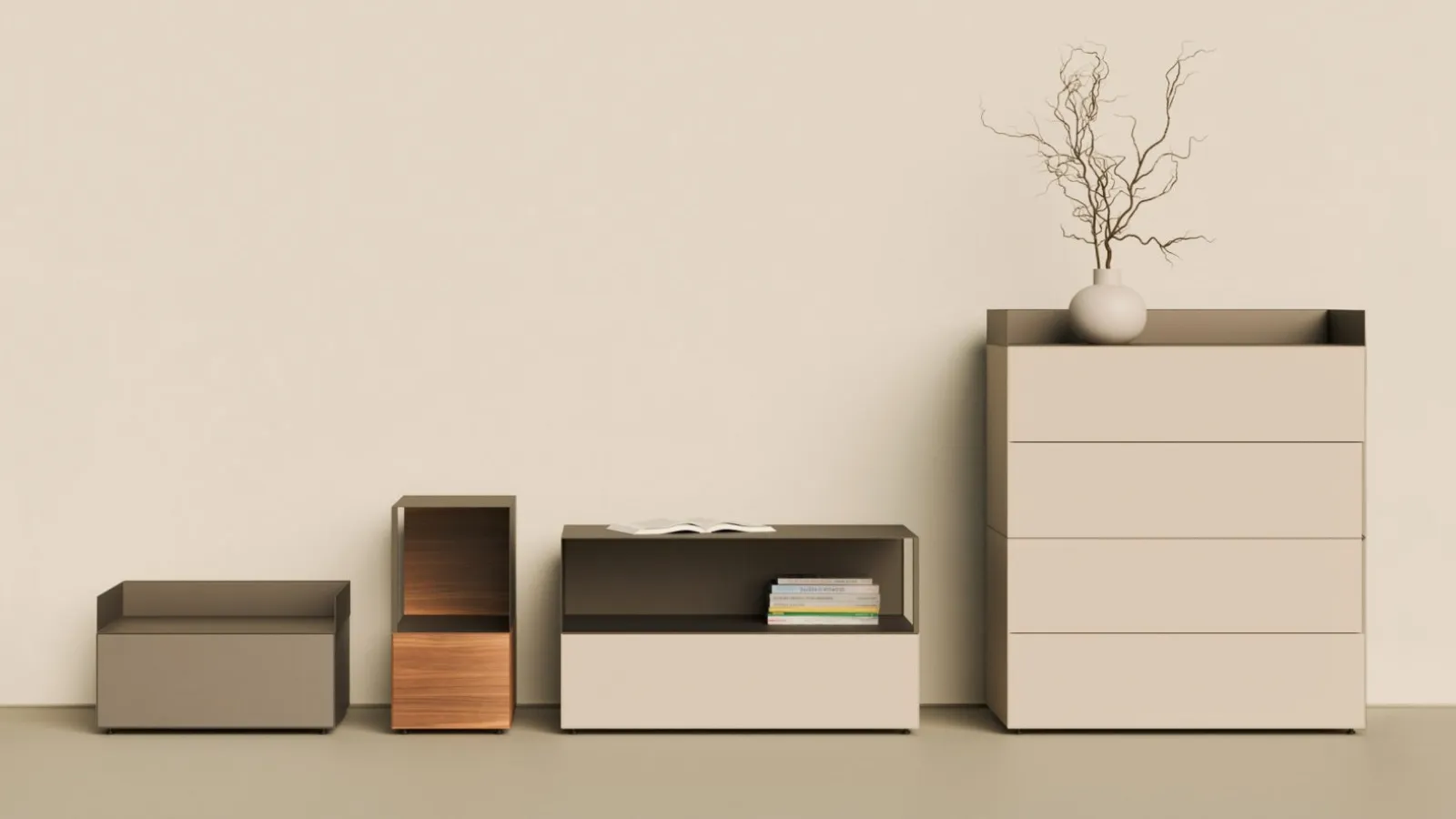 Kristalia's Night Avenue Cabinets group.