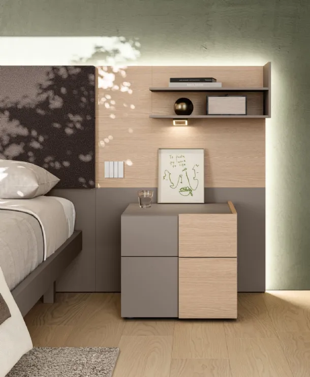 Double Bedside Table by Orme.