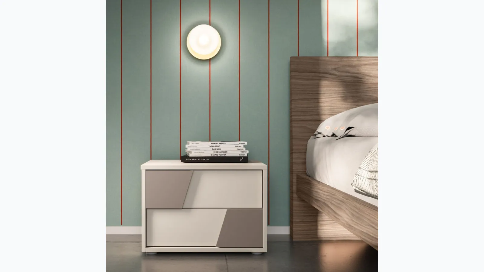 Gliss bedside table by Orme