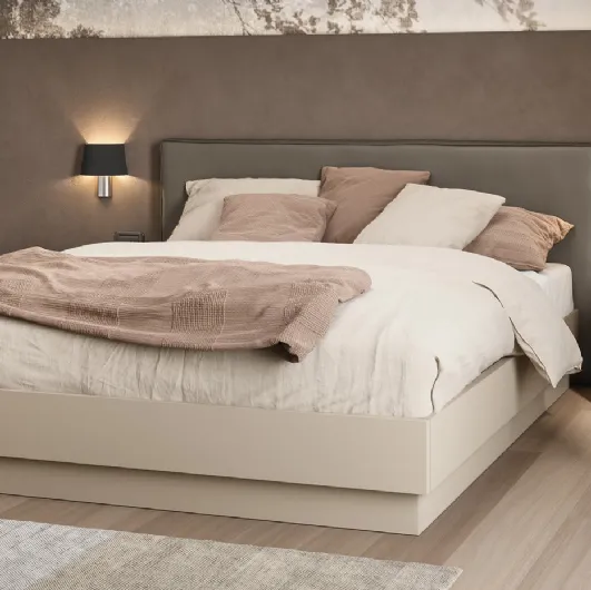 Oslo bedside table in Fifty3 Cloud melamine