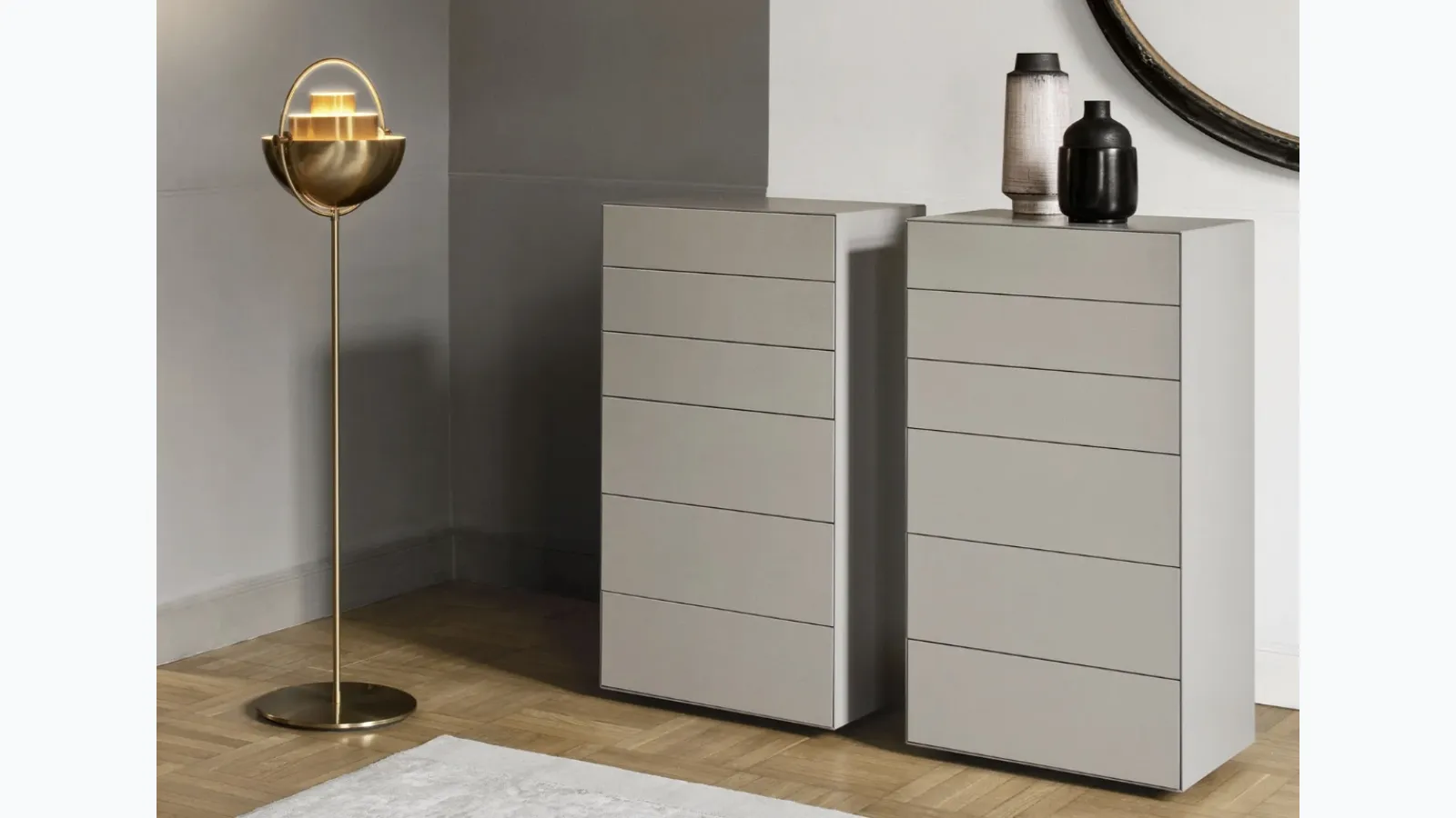 Sangiacomo's Domino Mono chest of drawers