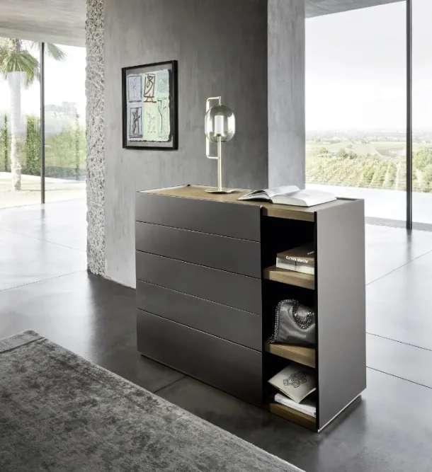 Sangiacomo's Filo Open chest of drawers.