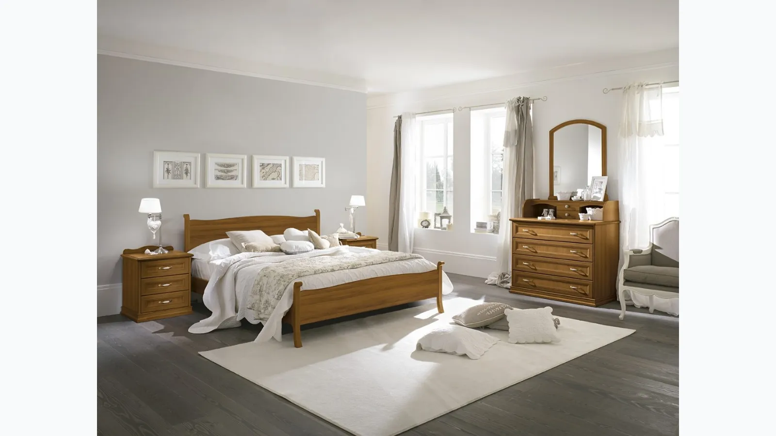 Night group Arcadia Woody Walnut by Colombini Casa