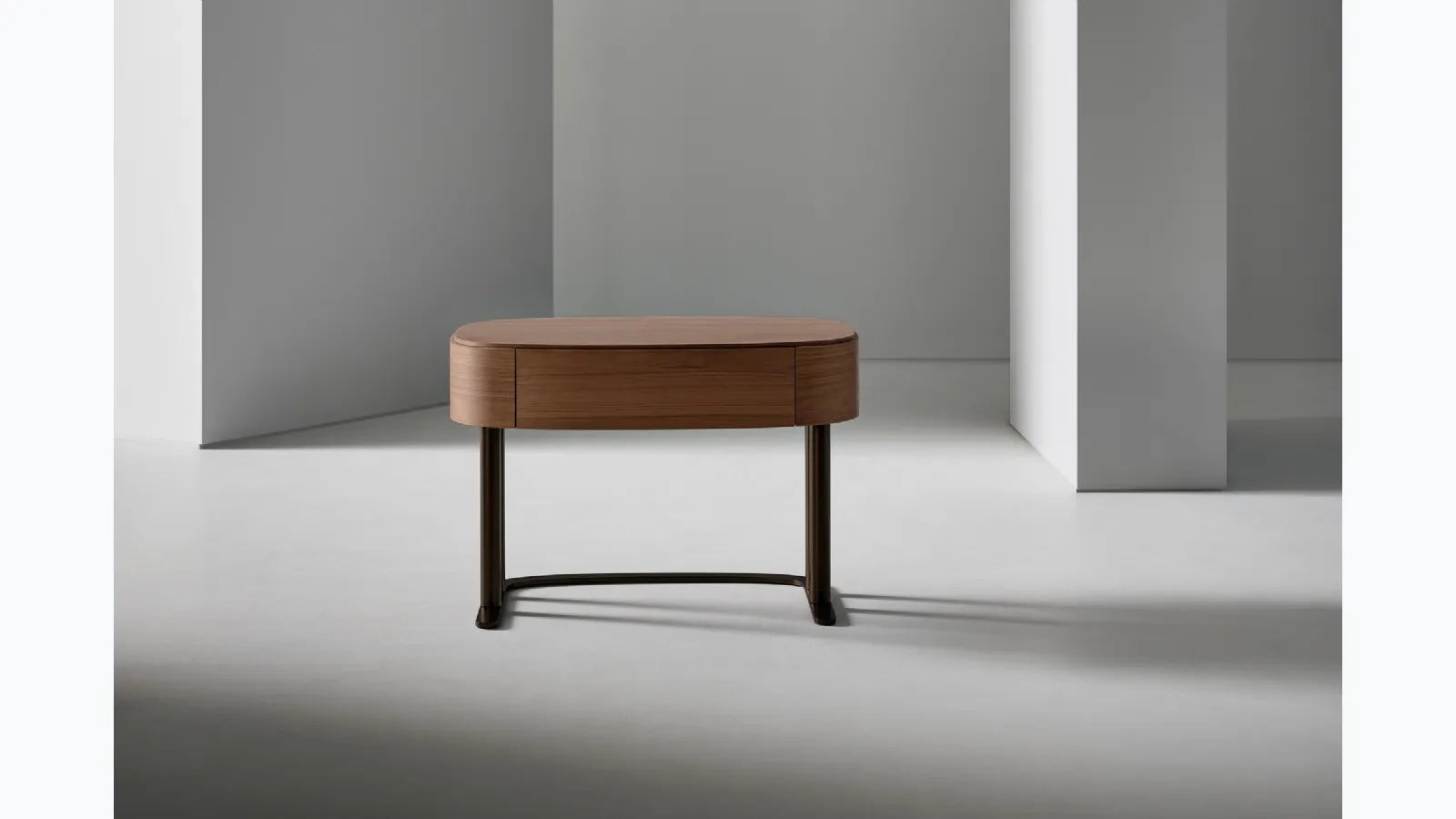 Isabey wooden bedside table by Bonaldo
