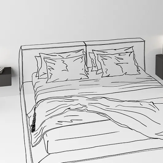 Little Italy Mini bedside table by Minotti Italy