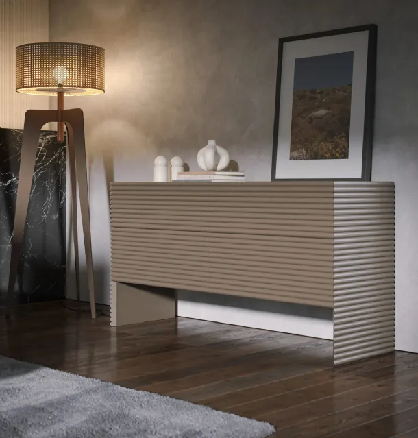 Patsy lacquered wood dresser by Tonin Casa