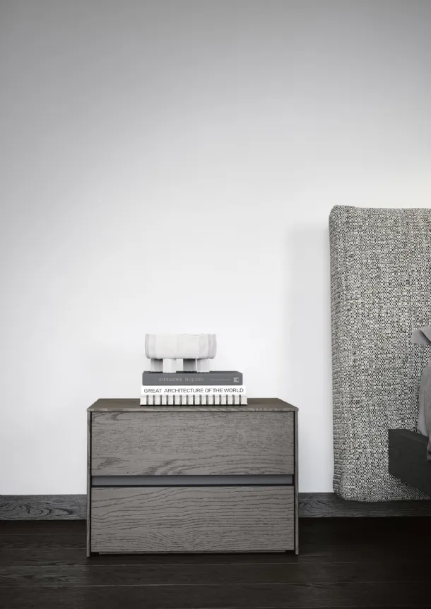 Pitagora bedside table by Novamobili
