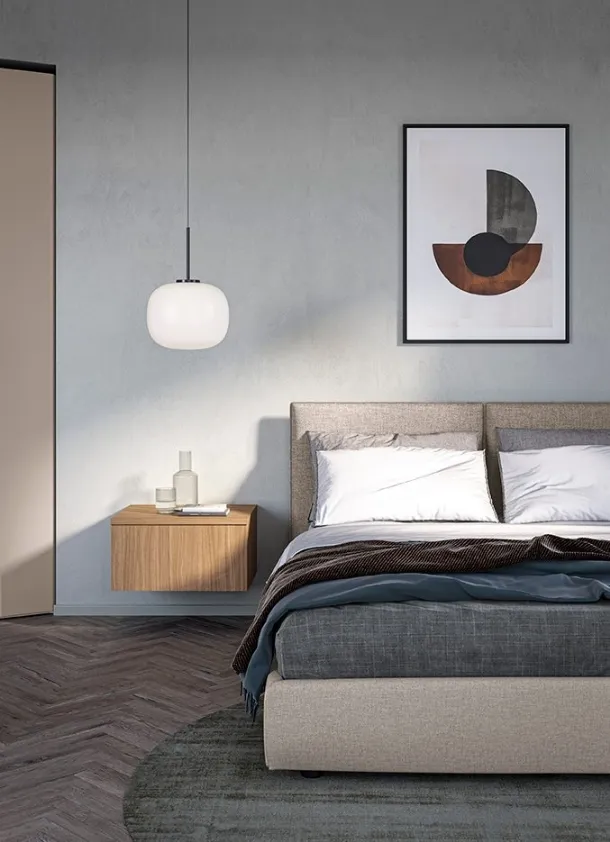 Hanging bedside table Quadro by Colombini Casa