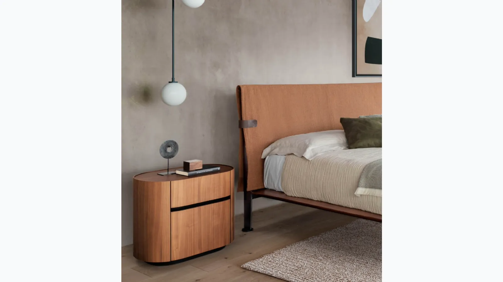 Siena bedside table by Presotto