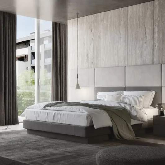 Bedside Table Shoulder 10 Basic Grey by S75