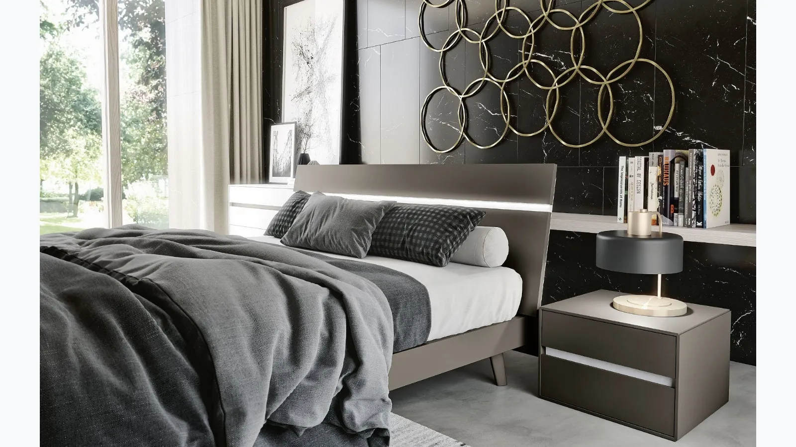 Bedside table by S75.