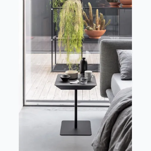Kristalia's laminate Tag bedside table.