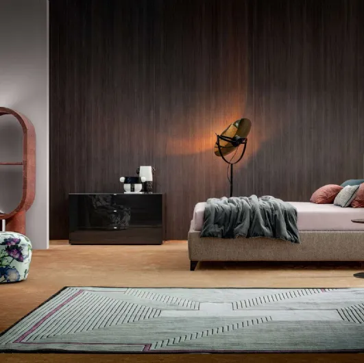Twils' glossy black lacquered Tetris dresser.