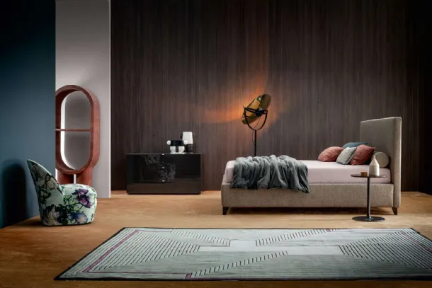 Twils' glossy black lacquered Tetris dresser.