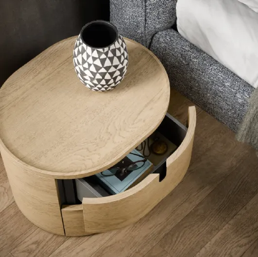 Vesta Nightstand by Novamobili