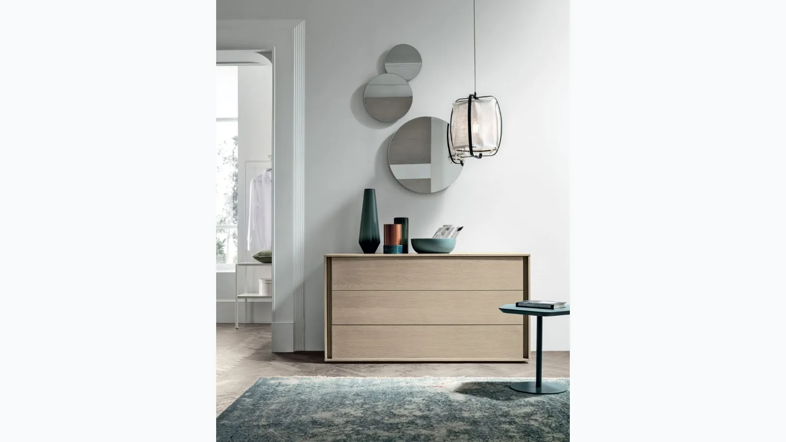 Dresser in sand oak material Vip by Tomasella.