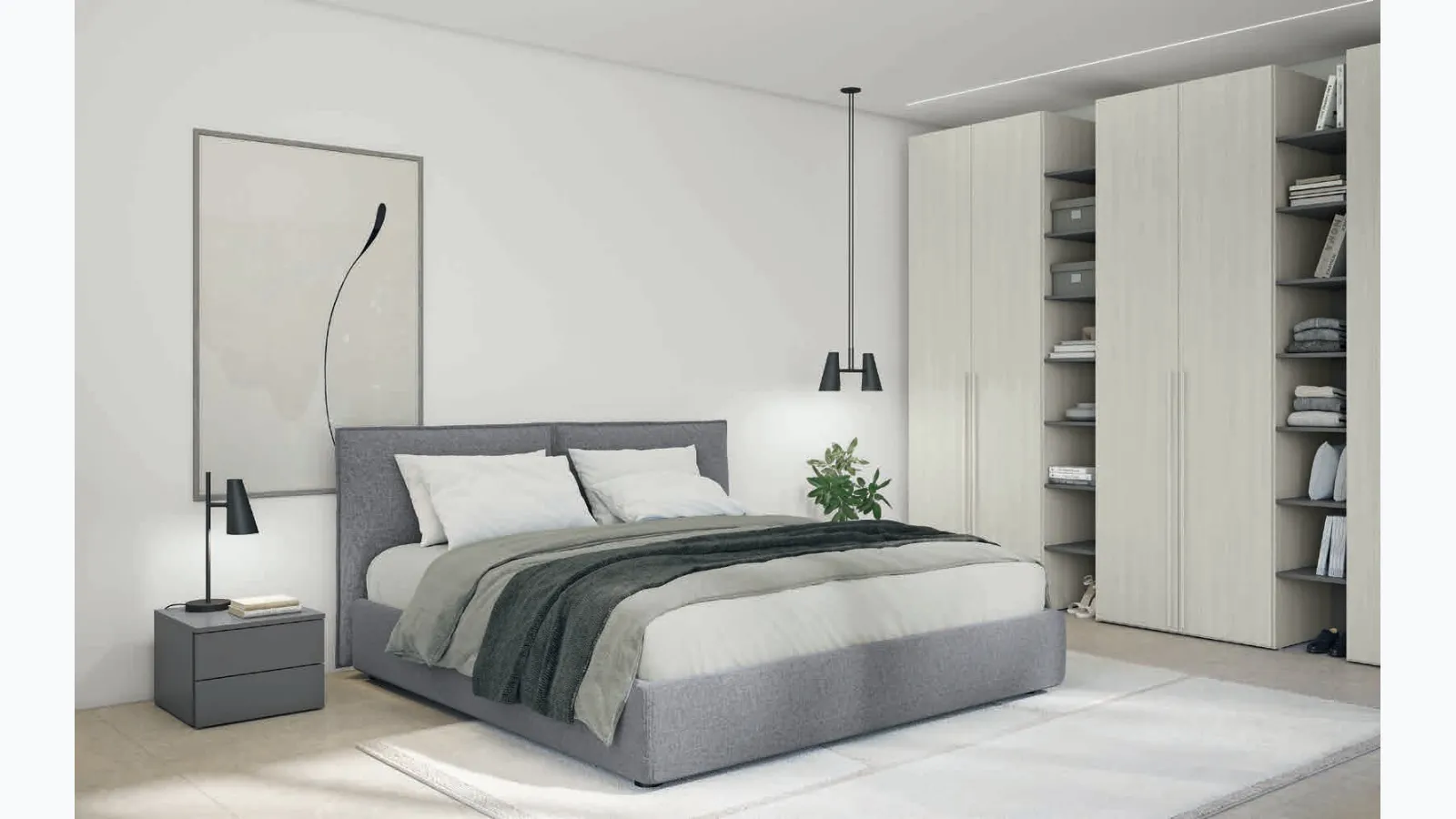 Bedside table Volo Link by Colombini Casa