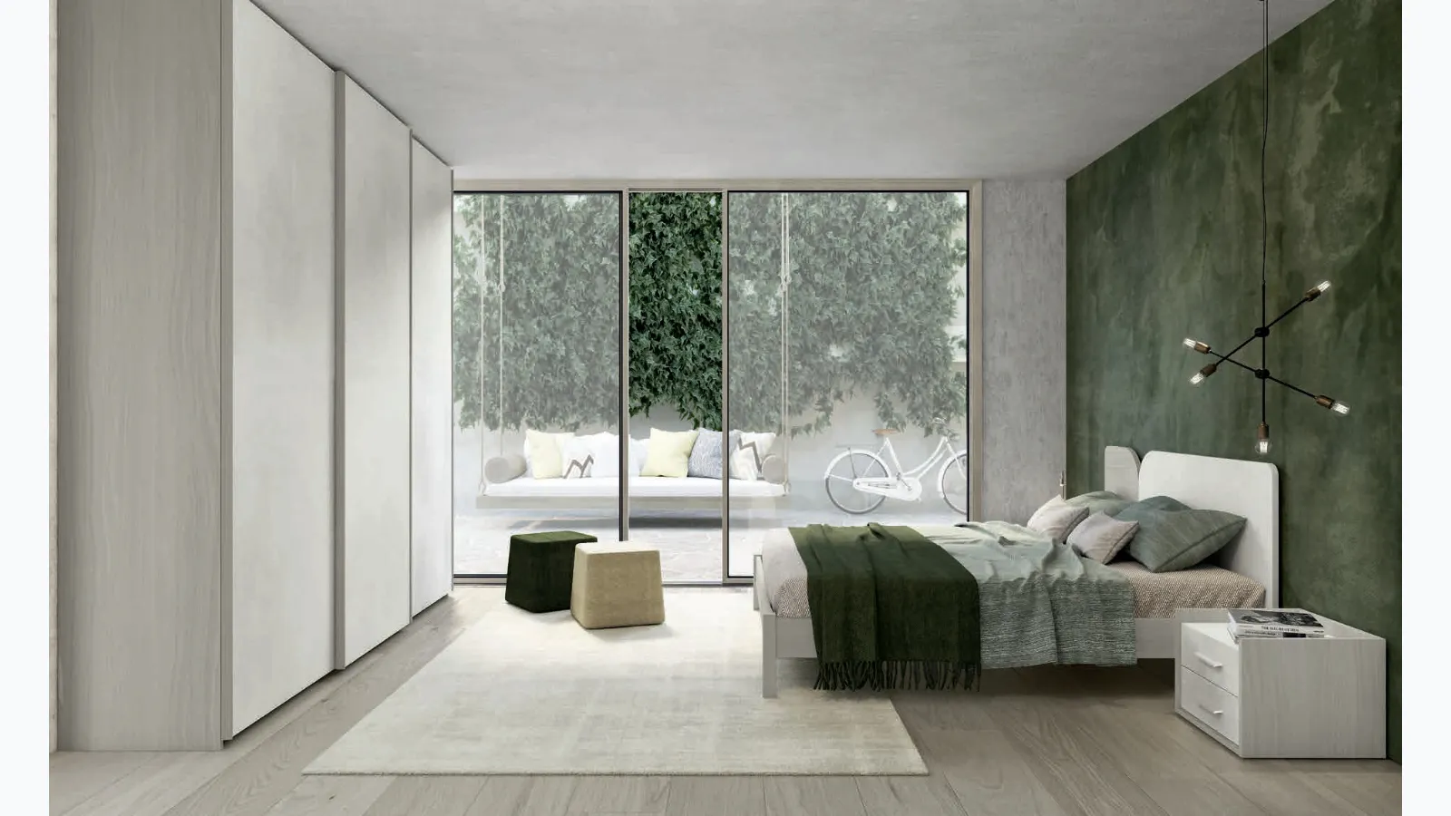 Volo Tray Bedside Table by Colombini Casa