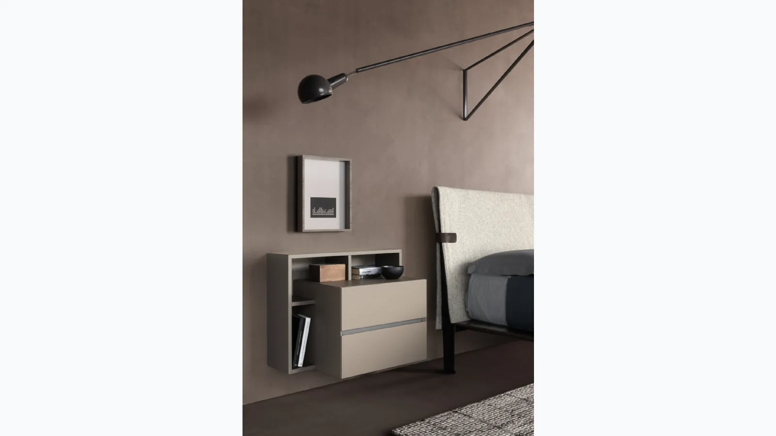 Zefiro bedside table by Presotto.