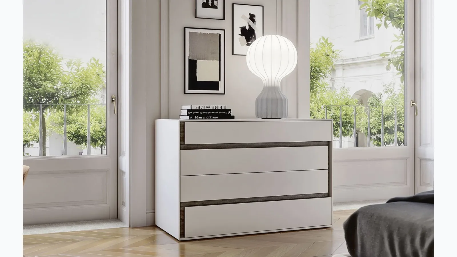 Zig Zag chest of drawers