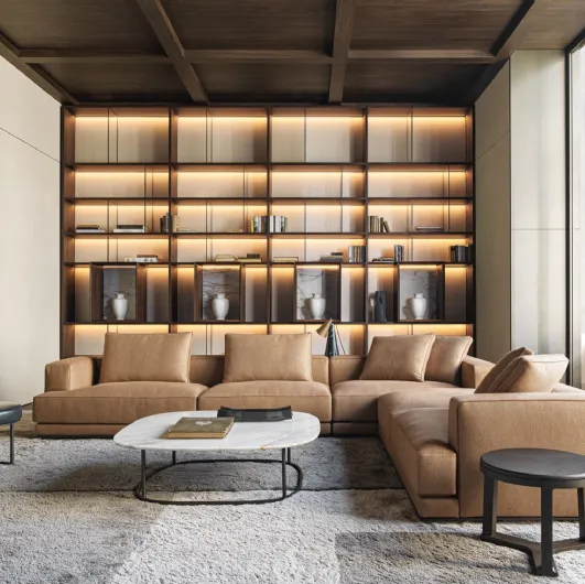 Library 505 UP SYSTEM 05 by Molteni & C