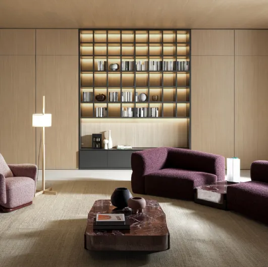 Wall library 505 UP SYSTEM 03 by Molteni & C