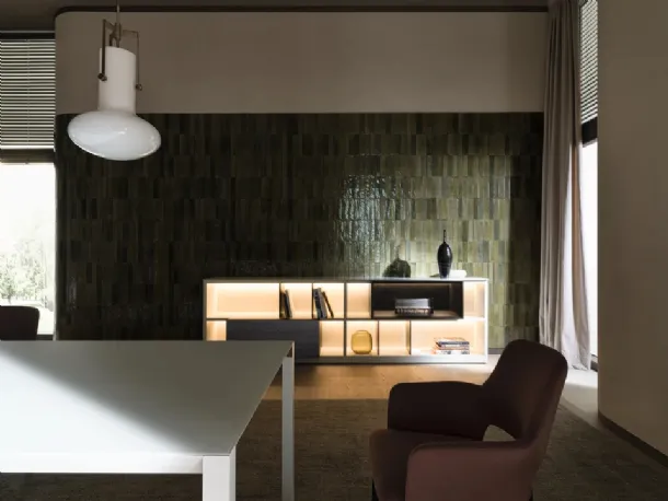 Bookcase 505 UP SYSTEM 09 by Molteni & C