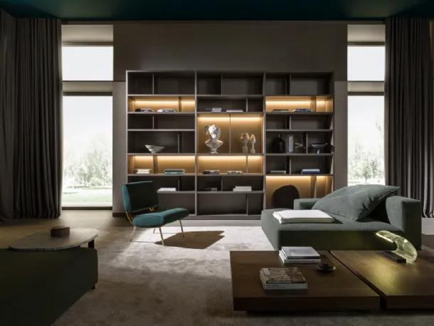 Bookcase 505 UP SYSTEM 14 by Molteni &