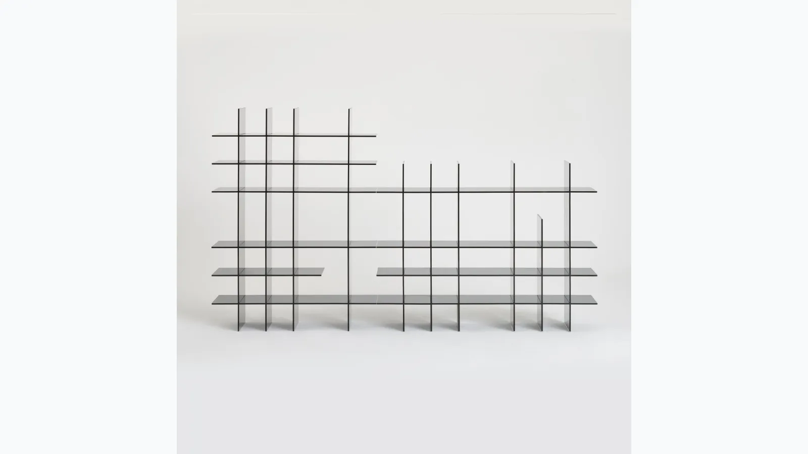 Glass Bookcase Ami Verre by Glas Italia