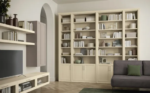 Arcadia bookcase L004 by Colombini Casa