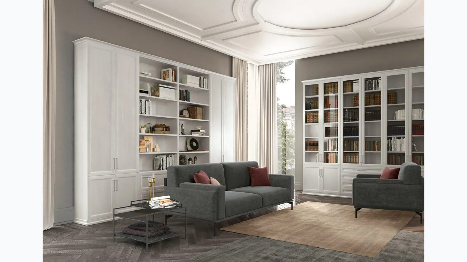 Arcadia L006 Library by Colombini Casa