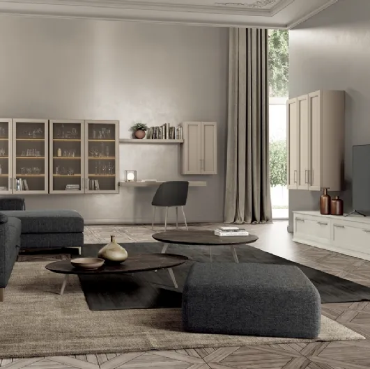 Arcadia AS008 bookcase by Colombini Casa