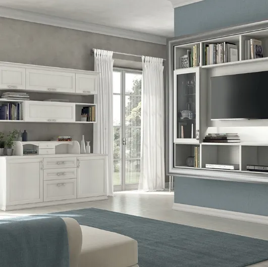 Arcadia AS019 bookcase by Colombini Casa