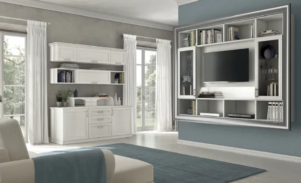 Arcadia AS019 bookcase by Colombini Casa