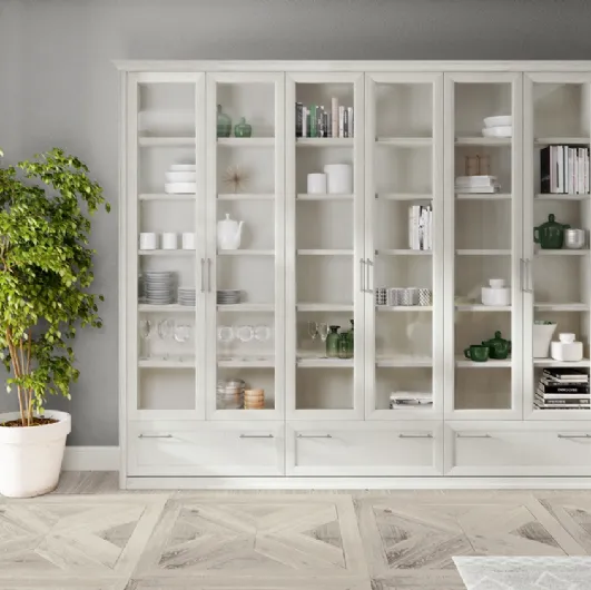 Arcadia AS020 bookcase by Colombini Casa