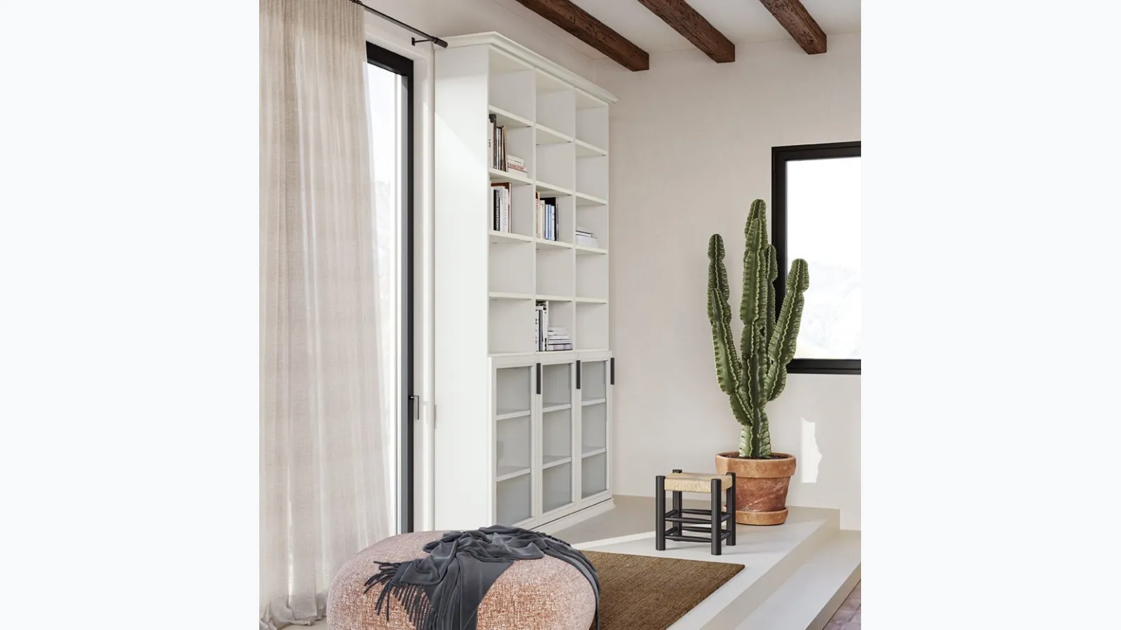 Arcadia L002 Bookcase by Colombini Casa
