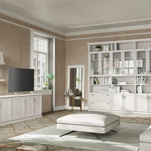 Arcadia L017 bookcase by Colombini Casa