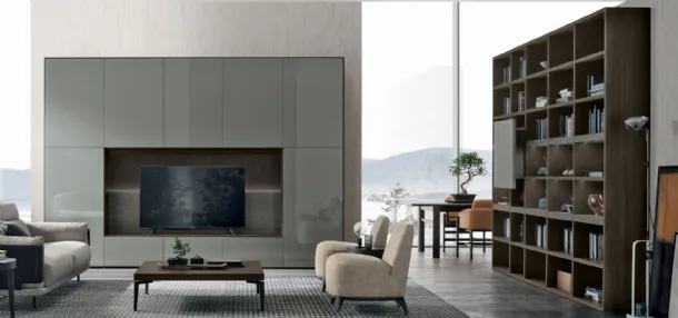 Atlas UNIT AT208 bookshelf by Tomasella