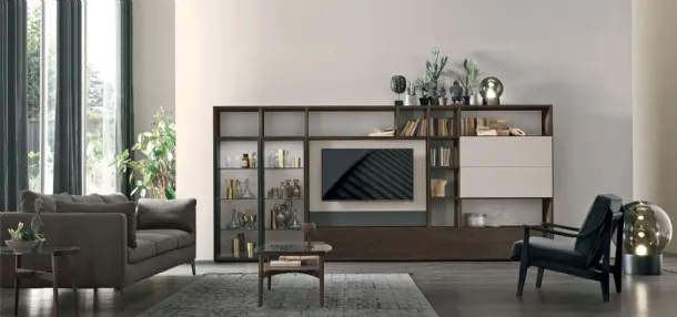 Atlas UNIT AT212 bookcase by Tomasella