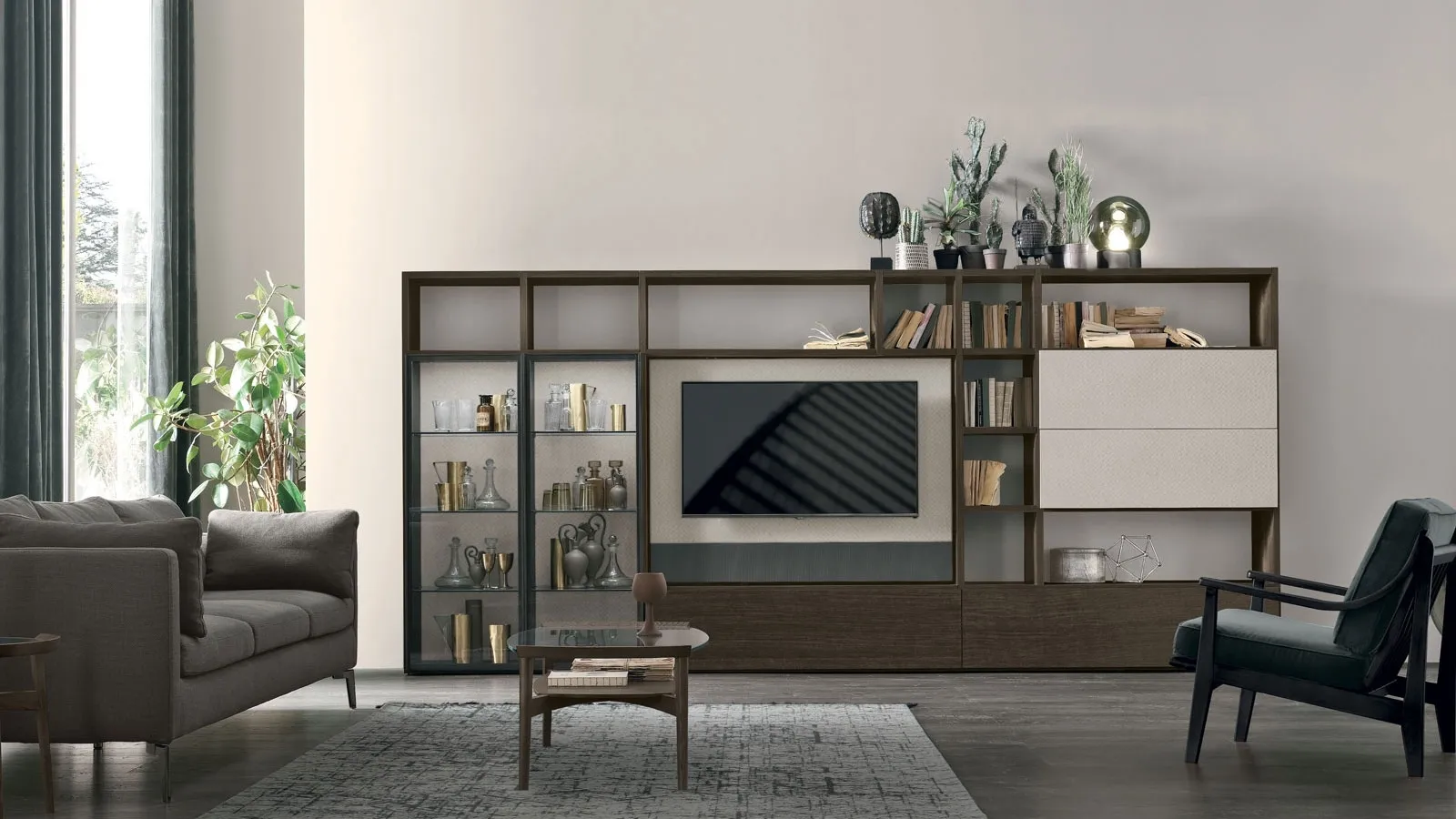 Atlas UNIT AT212 bookcase by Tomasella