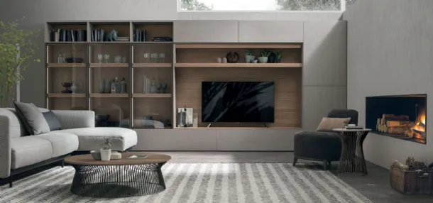 Atlas bookcase UNIT AT213 by Tomasella
