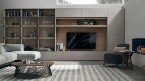 Atlas bookcase UNIT AT213 by Tomasella