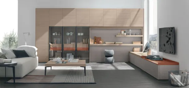 Atlas Bookshelf UNIT AT216 by Tomasella
