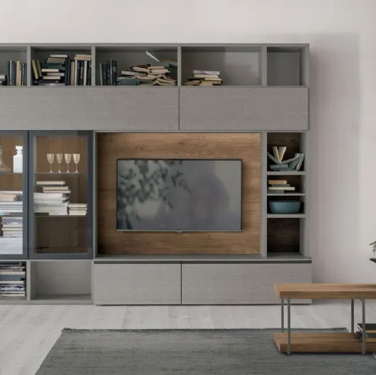 Atlas bookcase UNIT AT221 by Tomasella