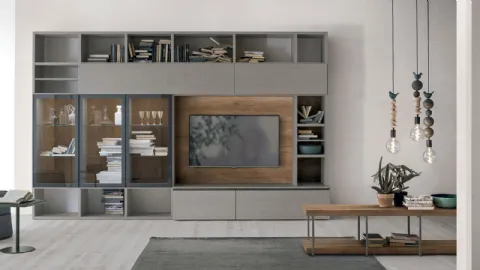 Atlas bookcase UNIT AT221 by Tomasella