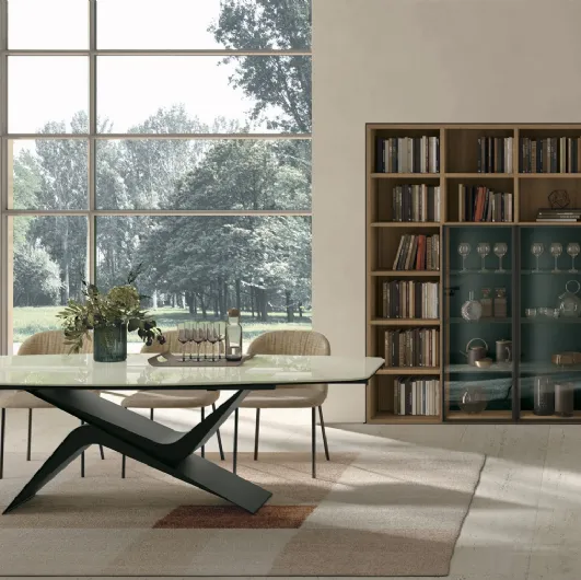 Atlas bookcase UNIT AT231 by Tomasella