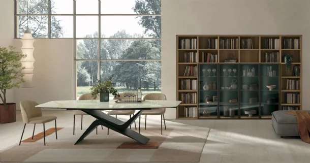 Atlas bookcase UNIT AT231 by Tomasella