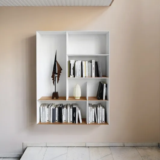 D-357-2 Wall-Mounted Bookcase by Molteni & C